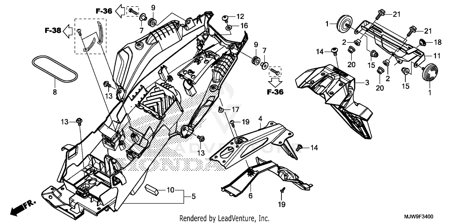REAR FENDER