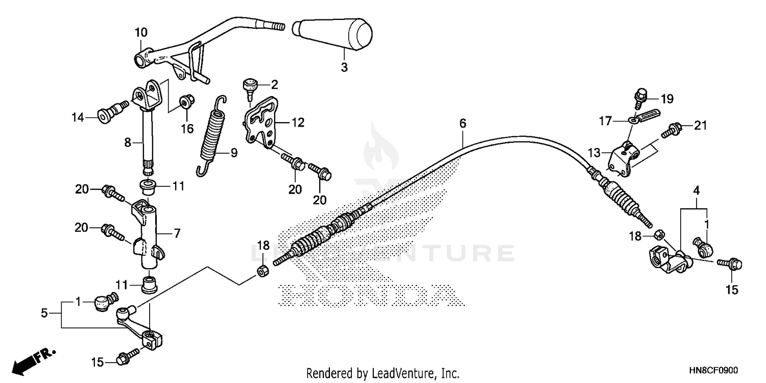LEFT CRANKCASE COVER