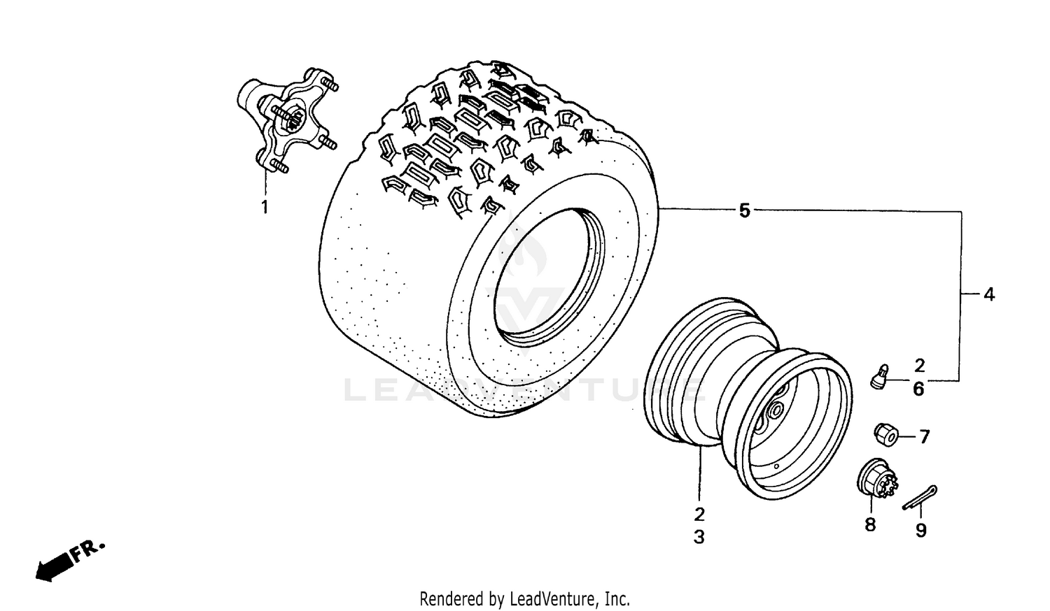 REAR SHOCK ABSORBER
