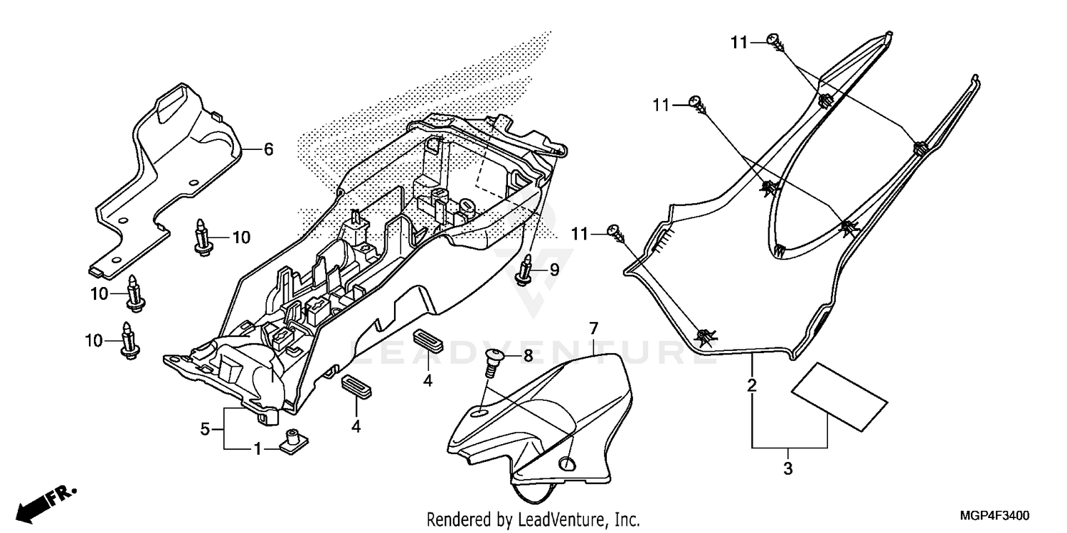 REAR FENDER (1)