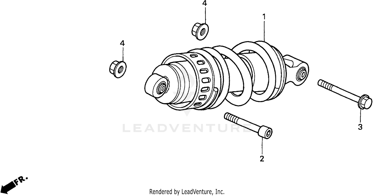 REAR SHOCK ABSORBER