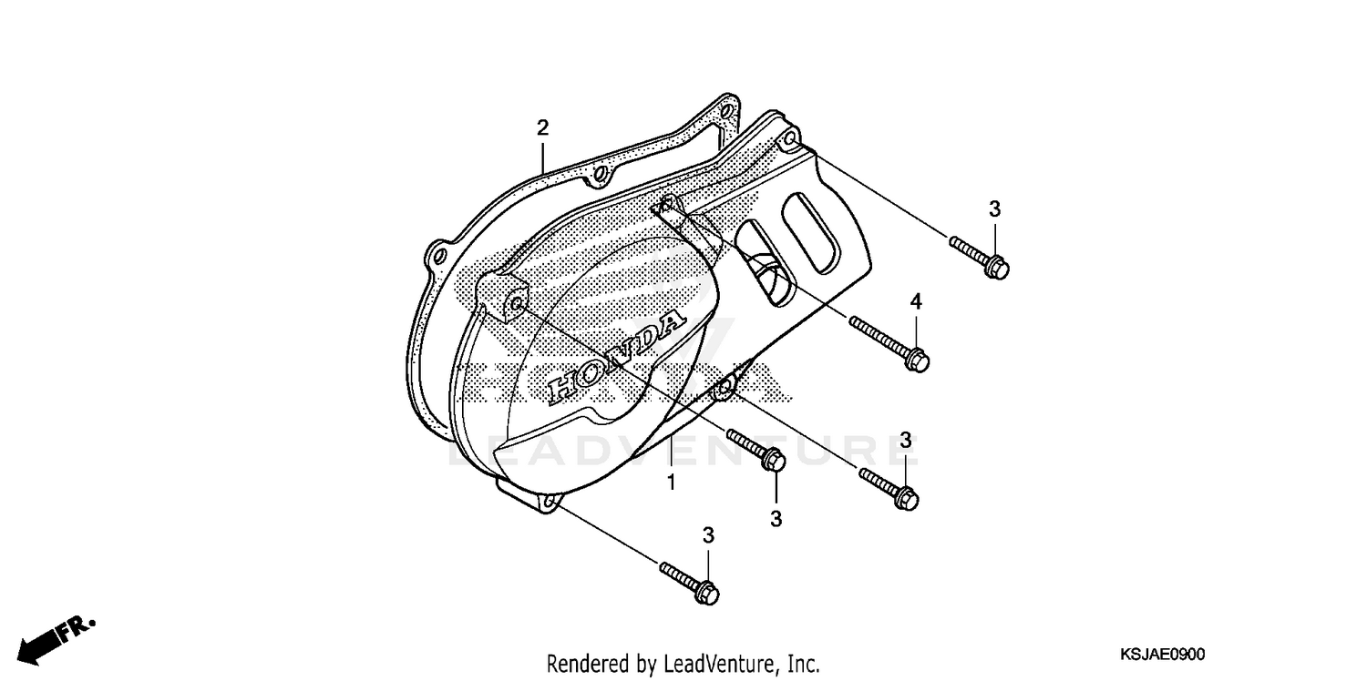 LEFT CRANKCASE COVER