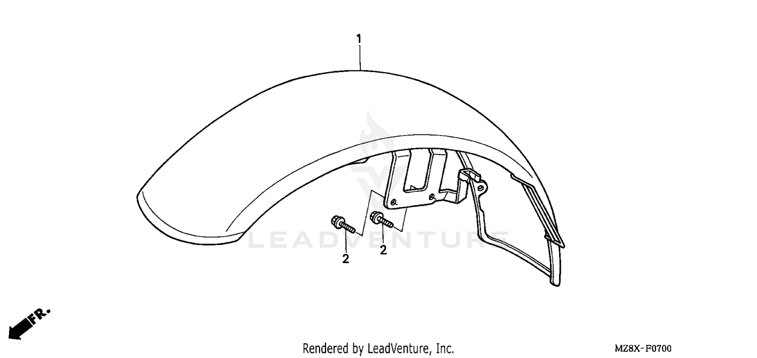FRONT FENDER