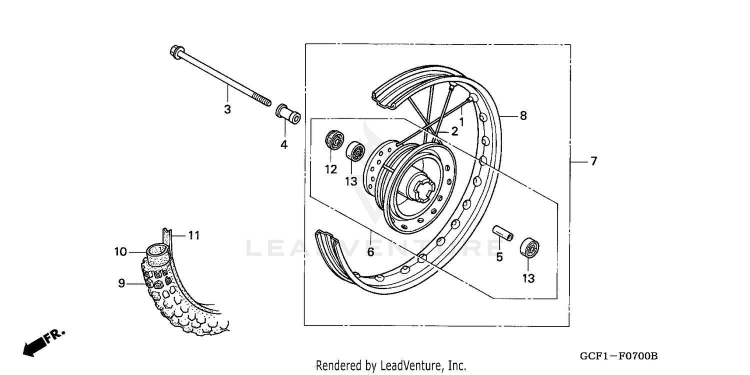 FRONT WHEEL