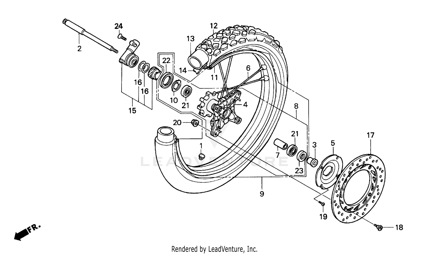 FRONT WHEEL