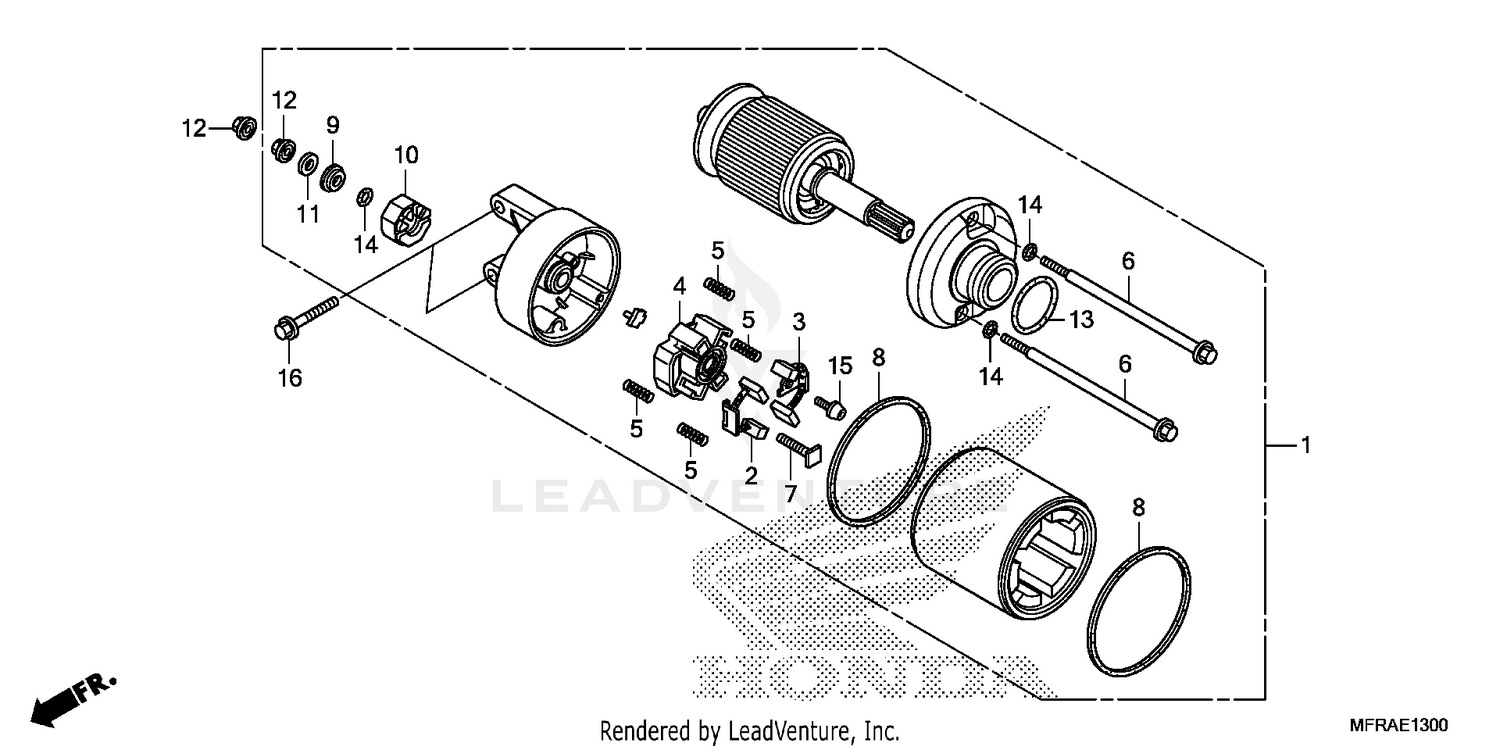 STARTER MOTOR