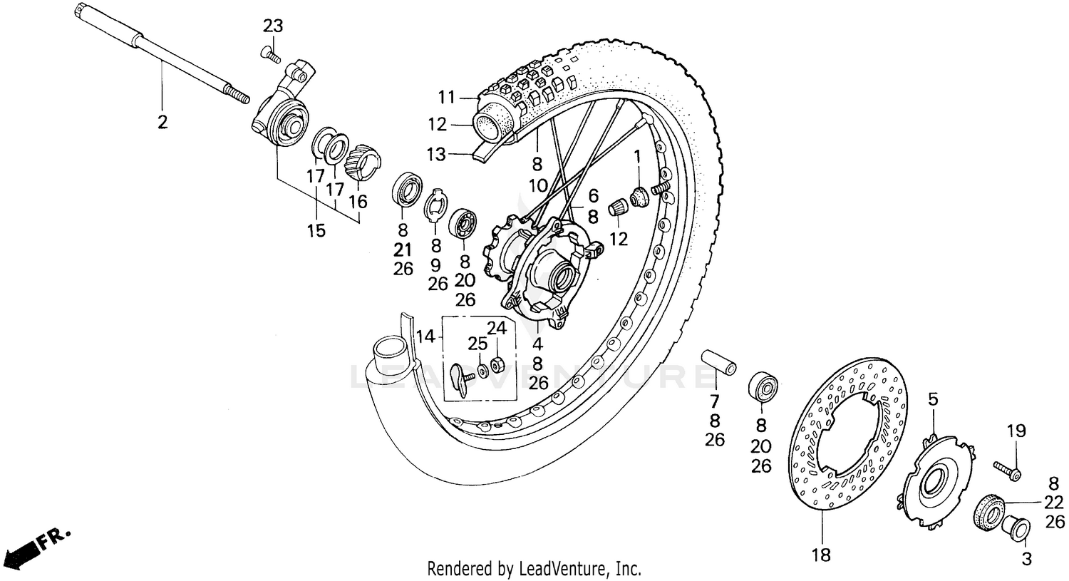 FRONT WHEEL