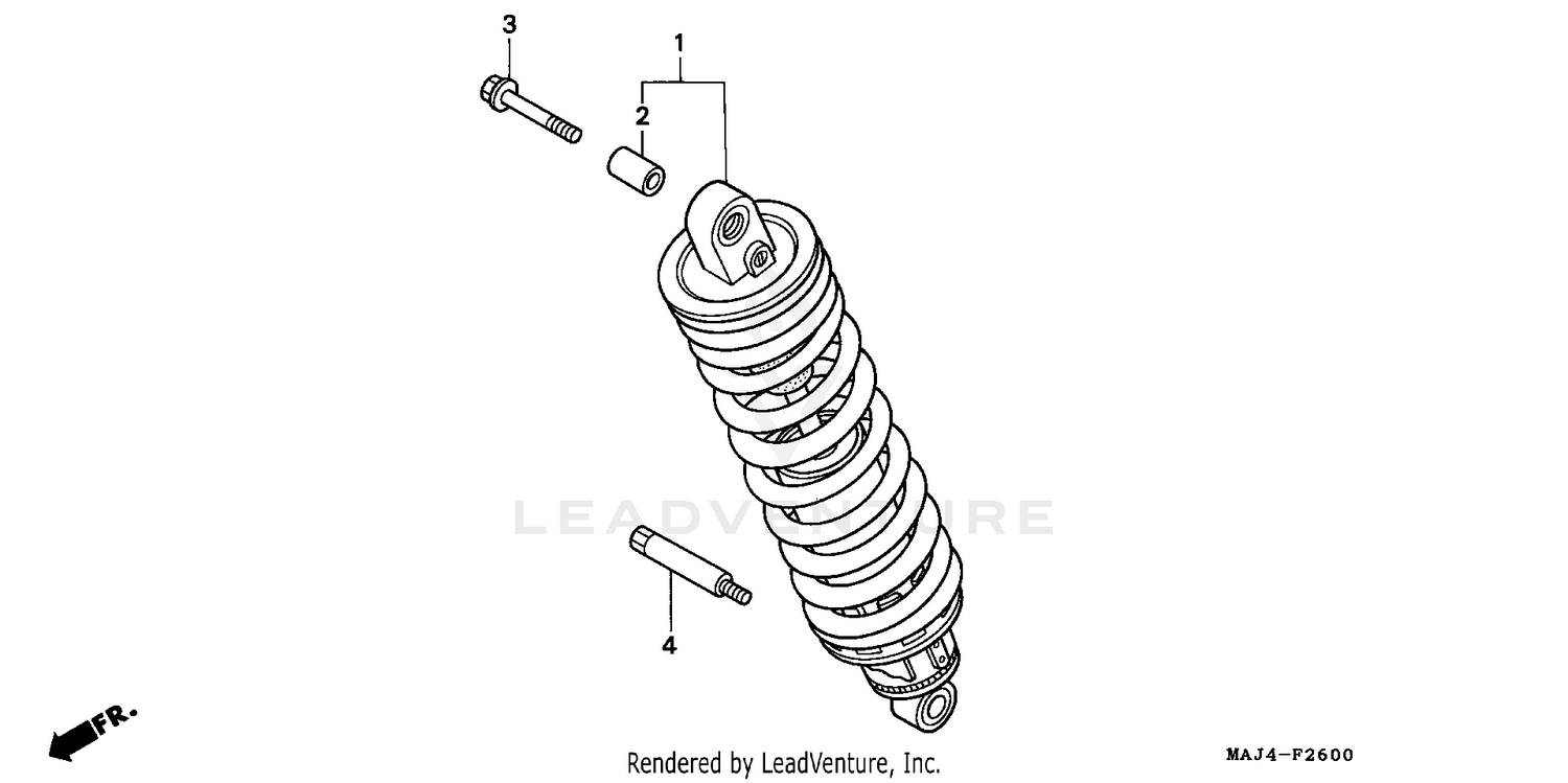 REAR SHOCK ASBORBER
