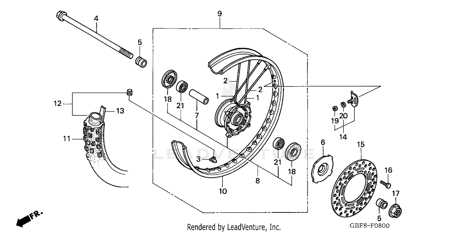 FRONT WHEEL