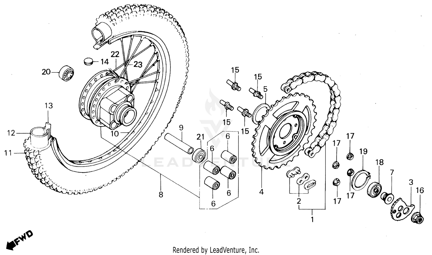 REAR WHEEL