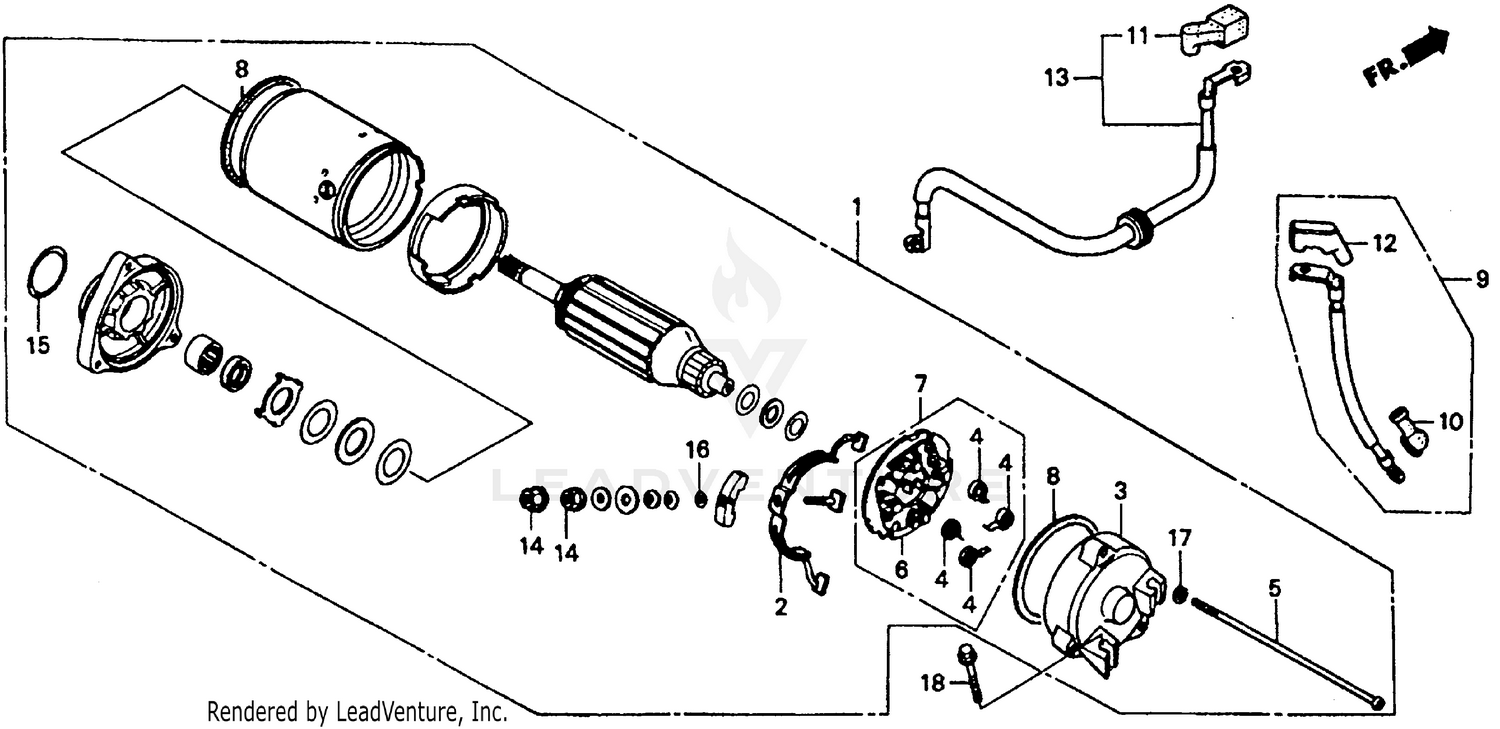 STARTER MOTOR