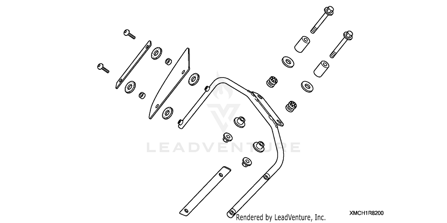 WINDSHIELD AIR DEFLECTOR (LOWER)