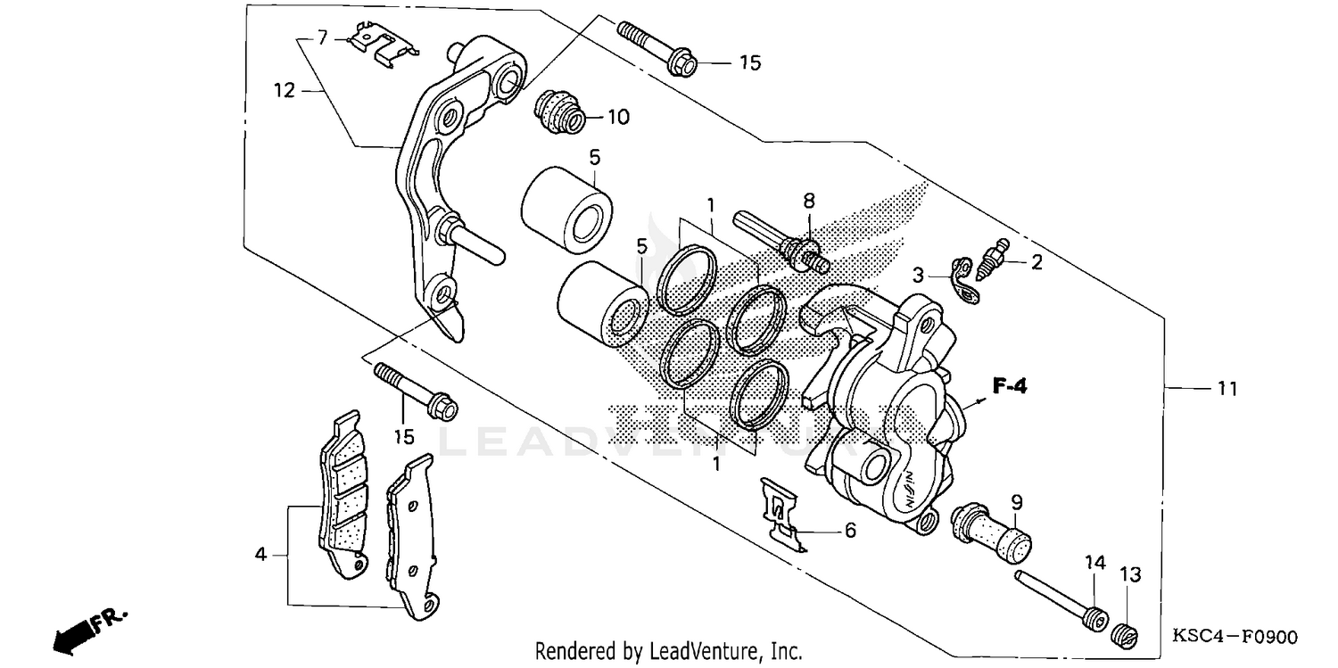FRONT BRAKE CALIPER