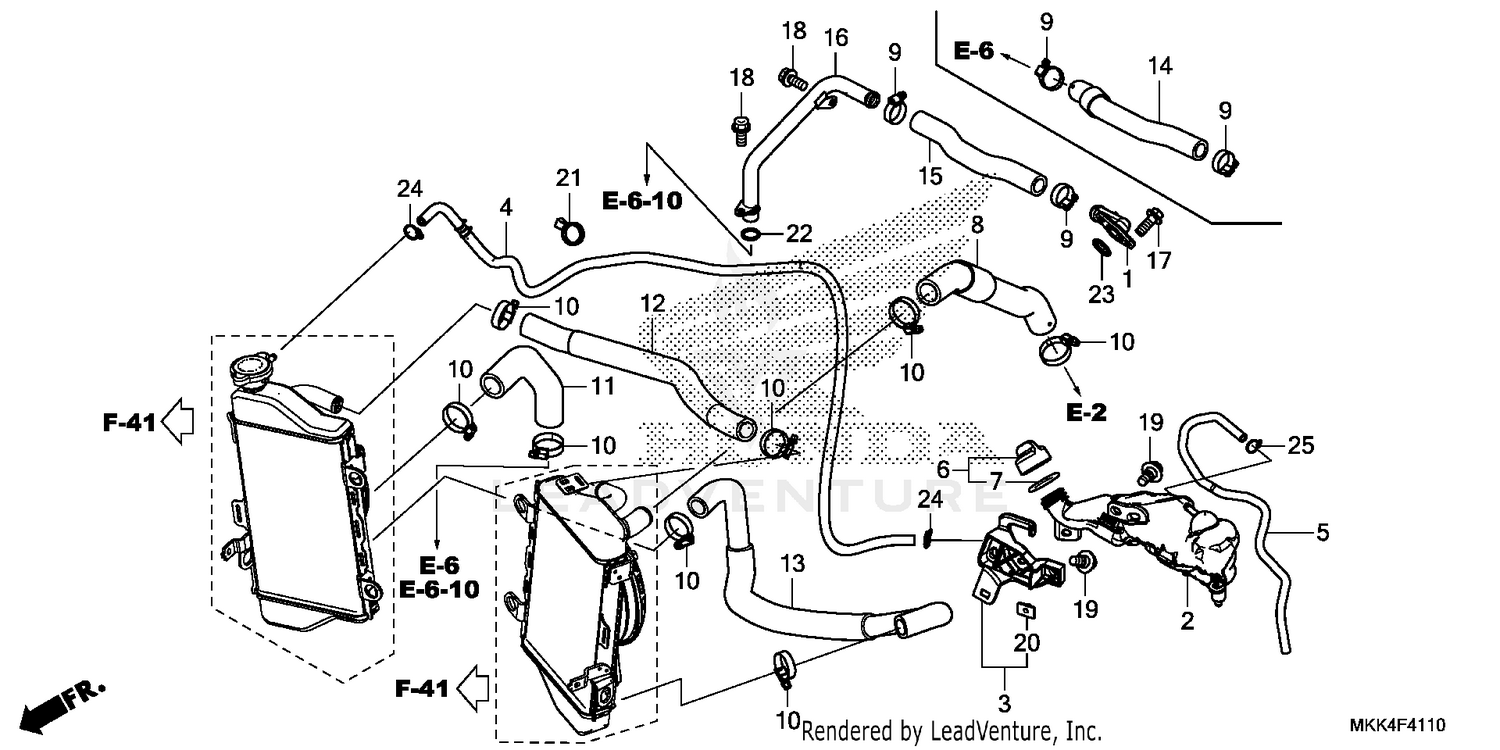 FRONT BRAKE PANEL