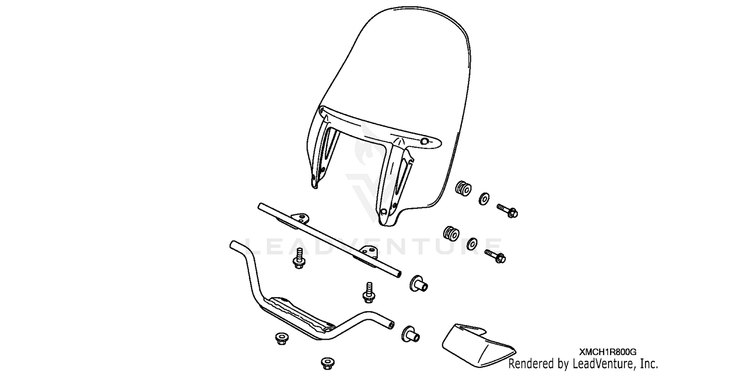 WINDSHIELD (CUSTOM) (PERFORMANCE STYLE)