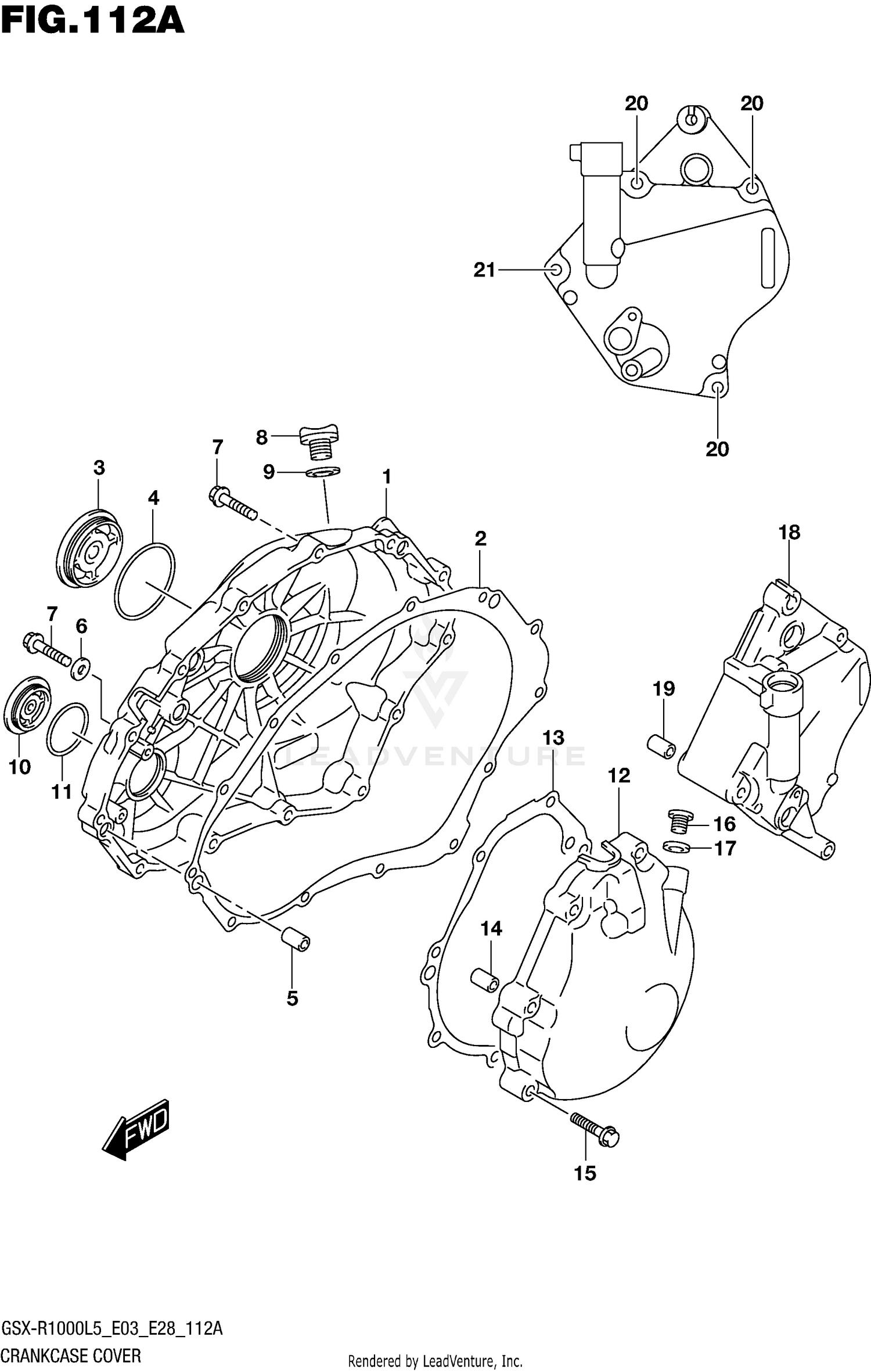 RIGHT CRANKCASE COVER