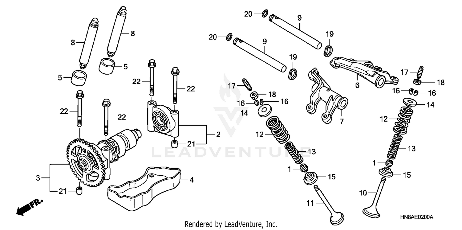 CAMSHAFT@VALVE