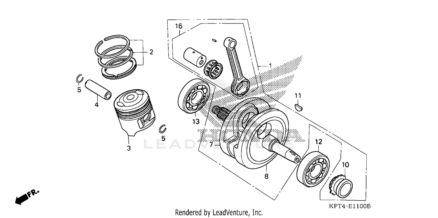 CRANKSHAFT + PISTON (1)