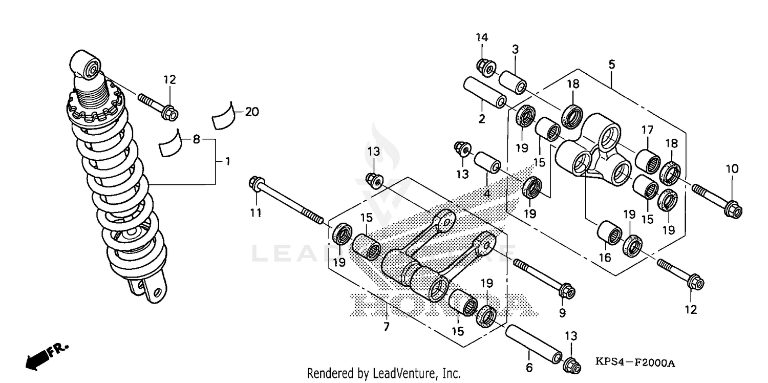 REAR SHOCK ABSORBER