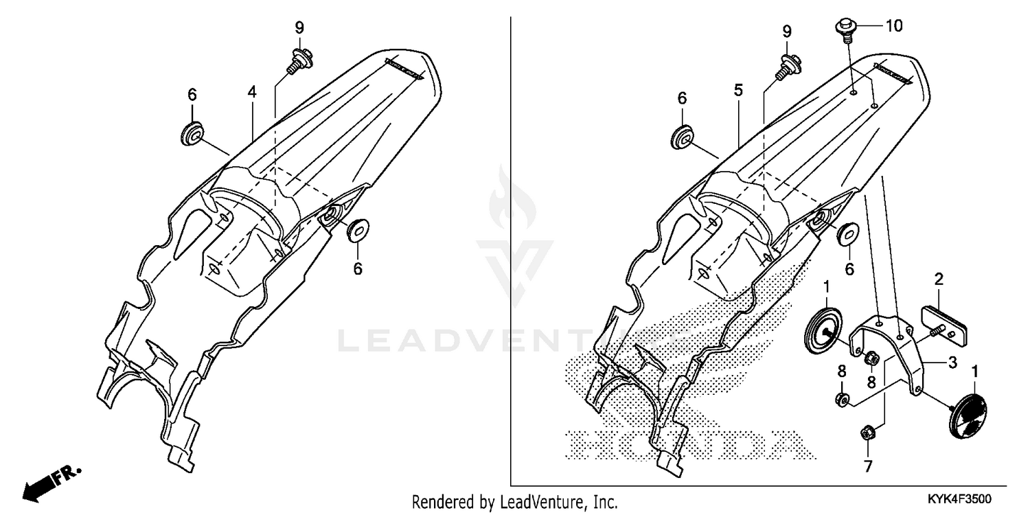 REAR FENDER (1)