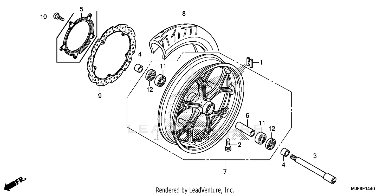 FRONT WHEEL