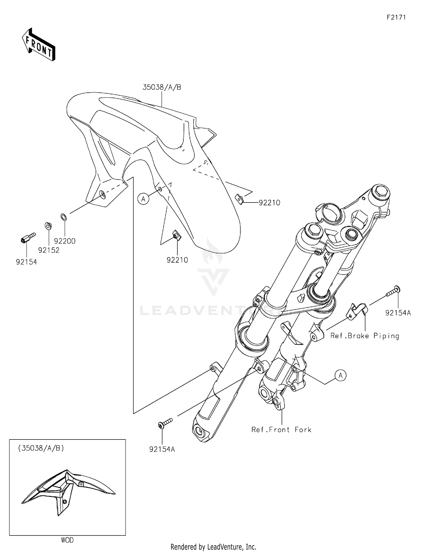 REAR BRAKE MASTER CYLINDER