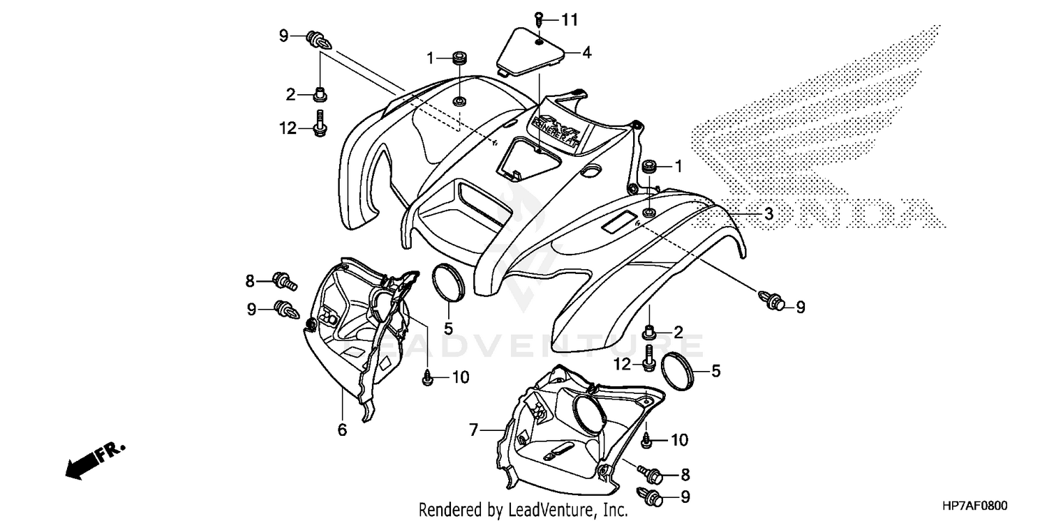 FRONT FENDER