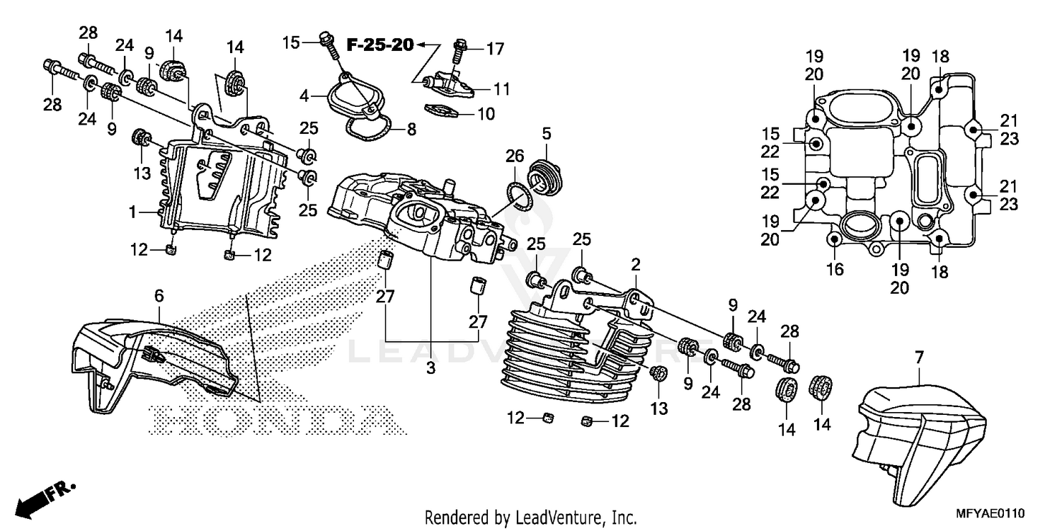 LEFT CRANKCASE COVER 85-90