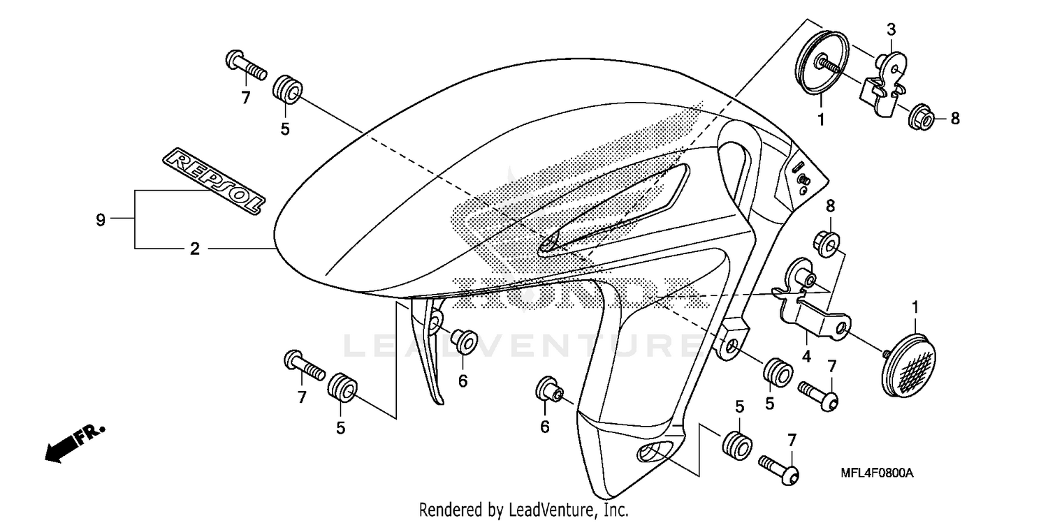 FRONT FENDER