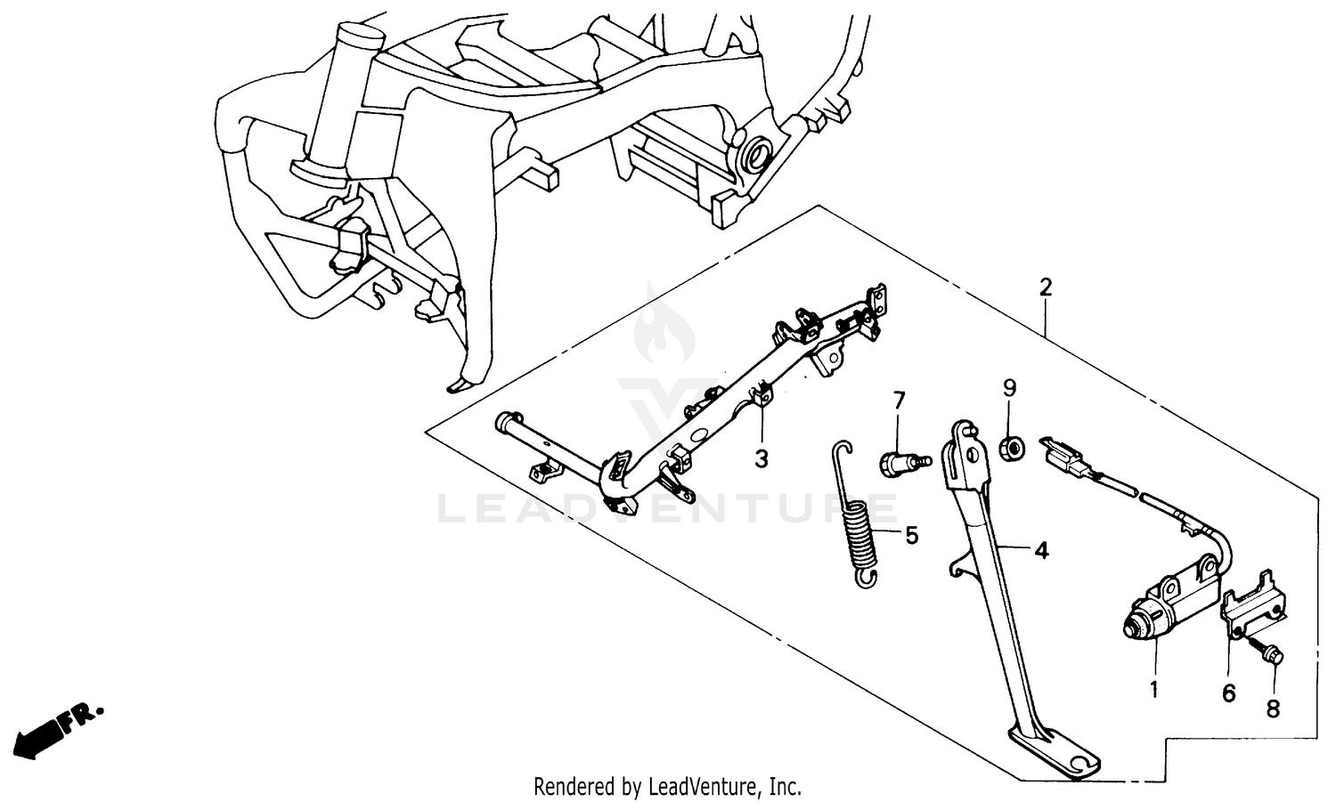 SUB FRAME SET 90