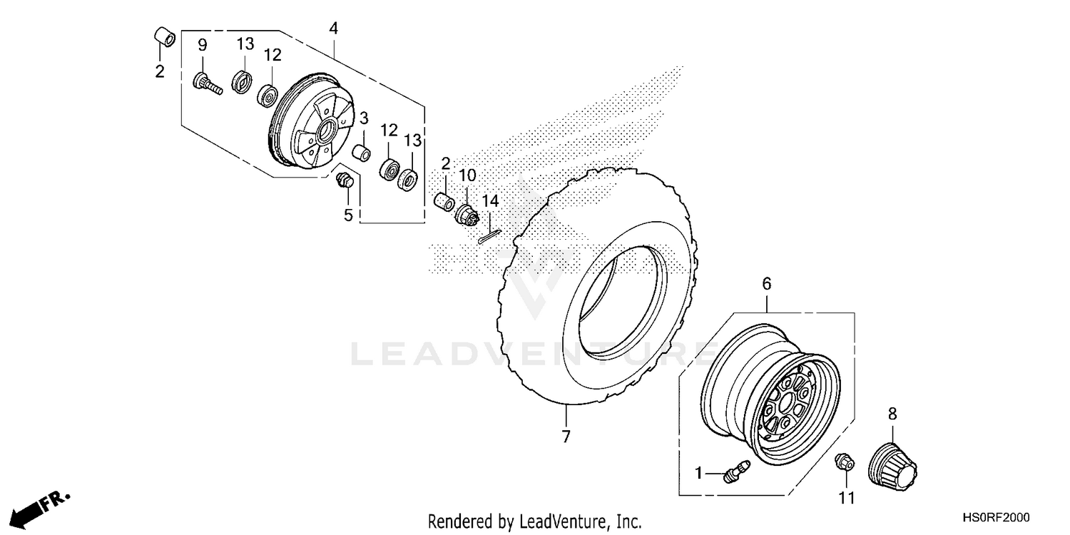 FRONT WHEEL