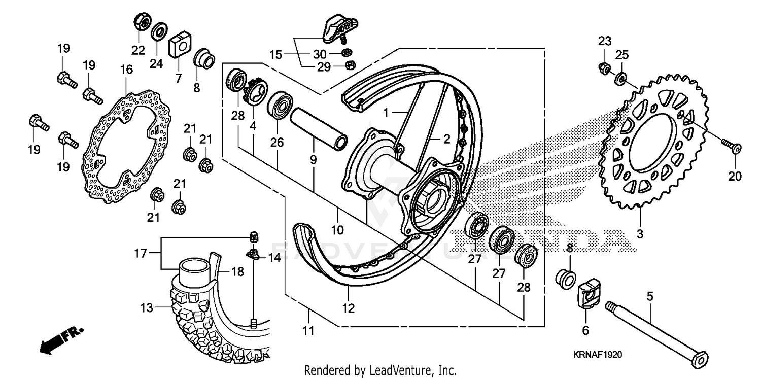 REAR WHEEL