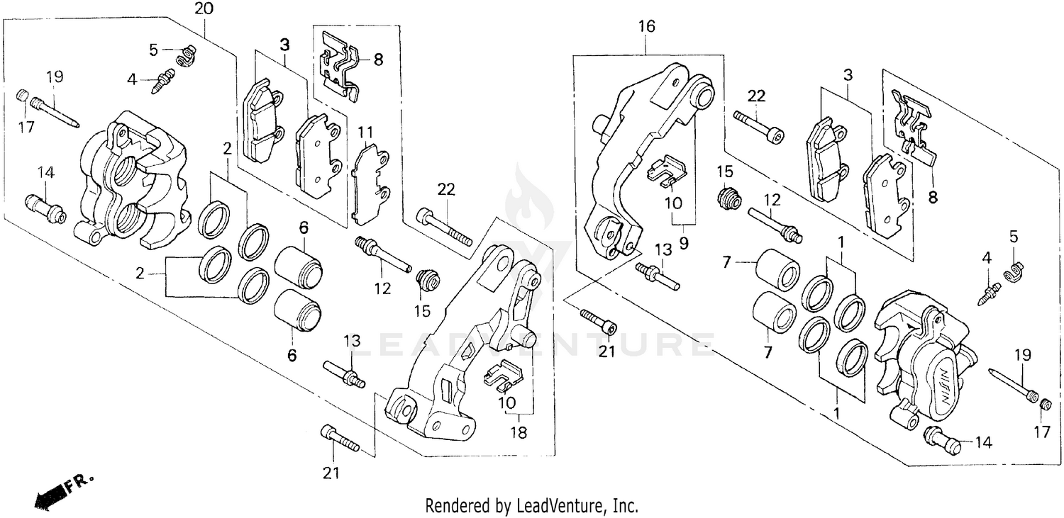 FRONT BRAKE CALIPER