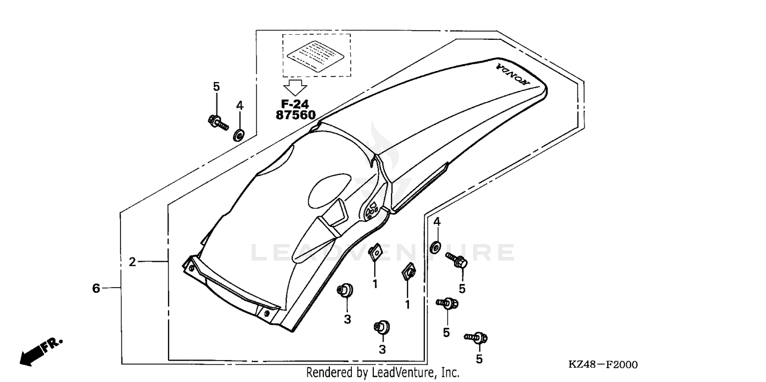 REAR FENDER