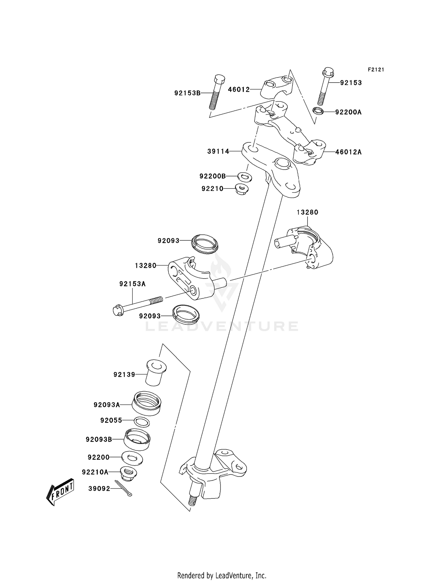 FRONT BRAKE HOSE
