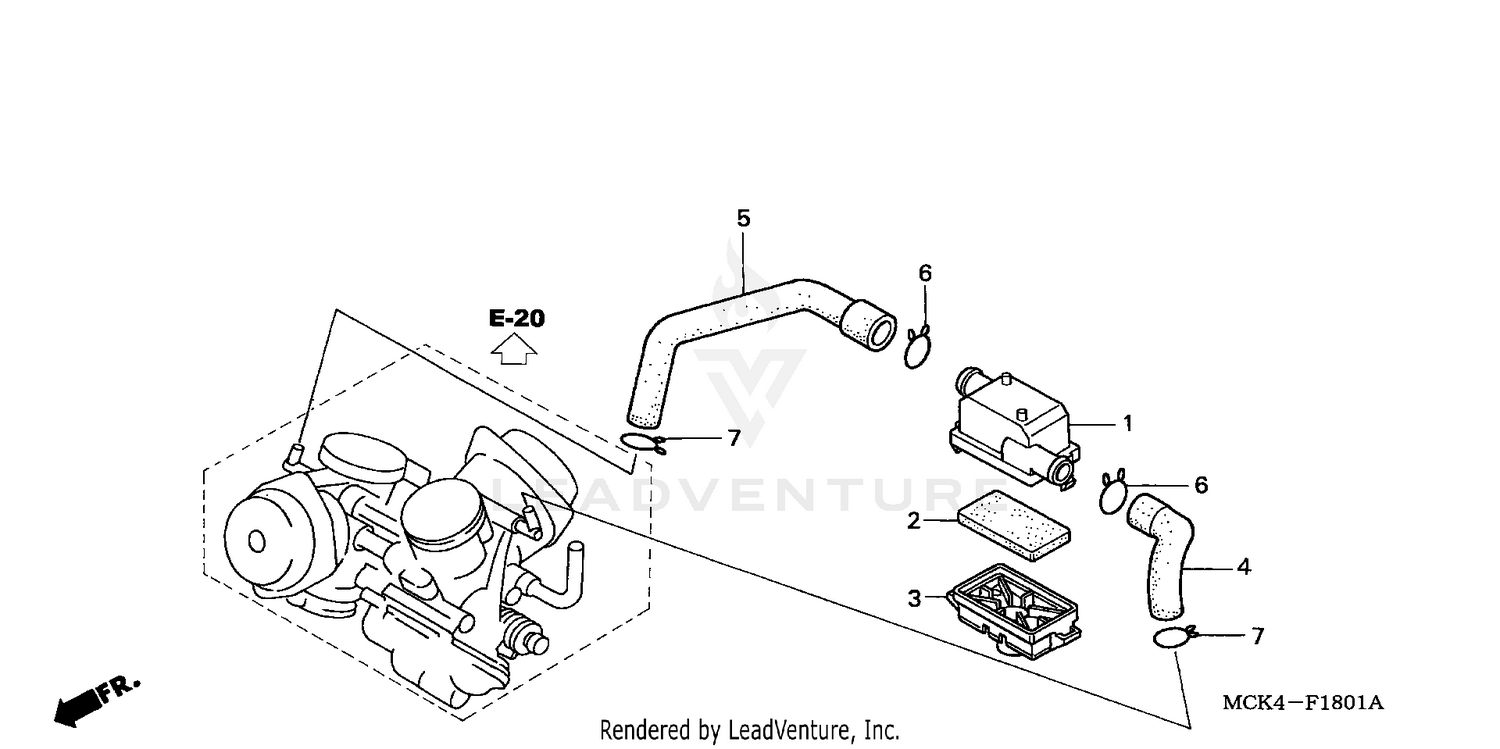 SUB AIR CLEANER