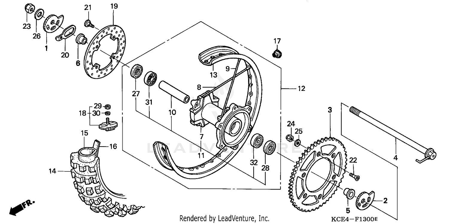 REAR WHEEL