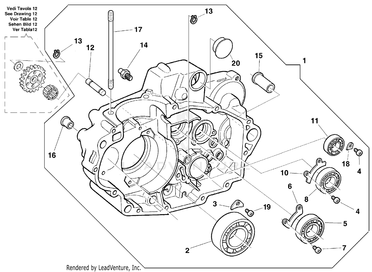 FR. BRAKE MASTER CYL. 96-97
