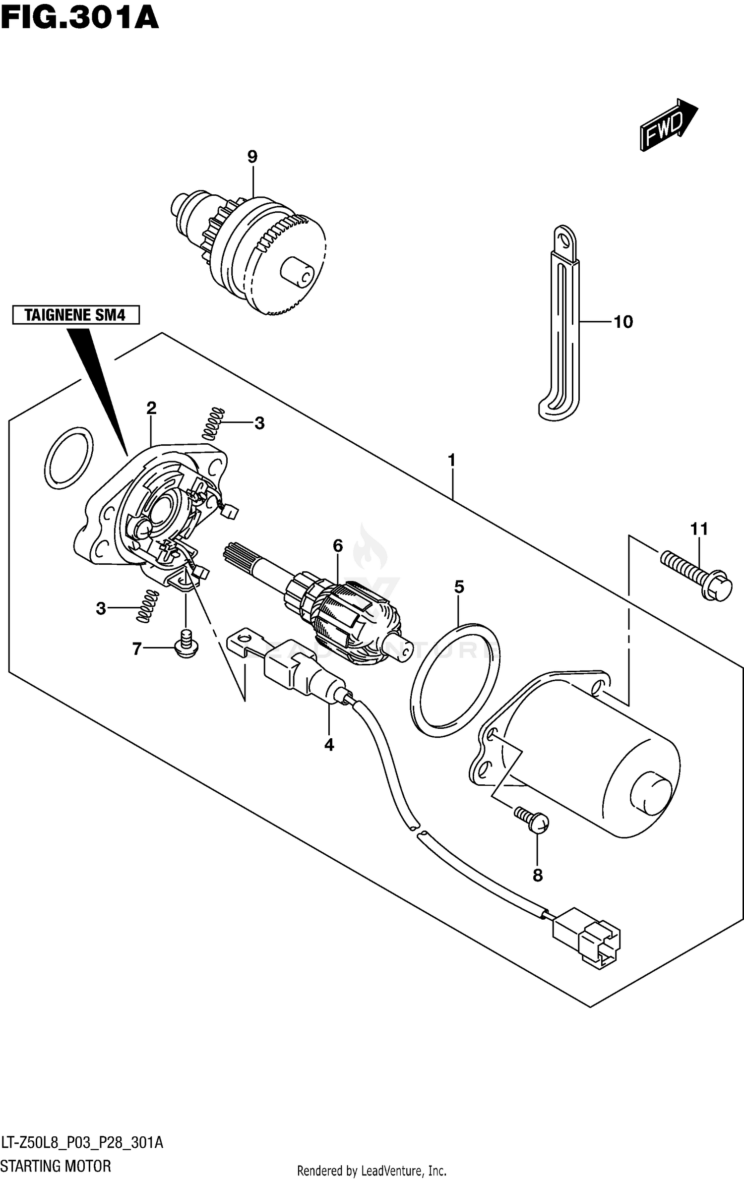 STARTER MOTOR