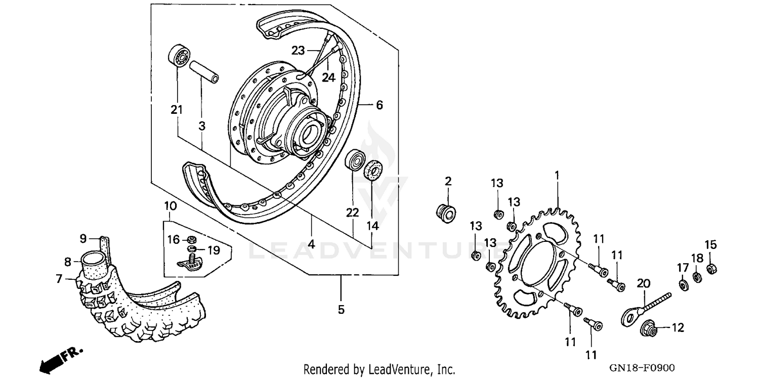 REAR WHEEL