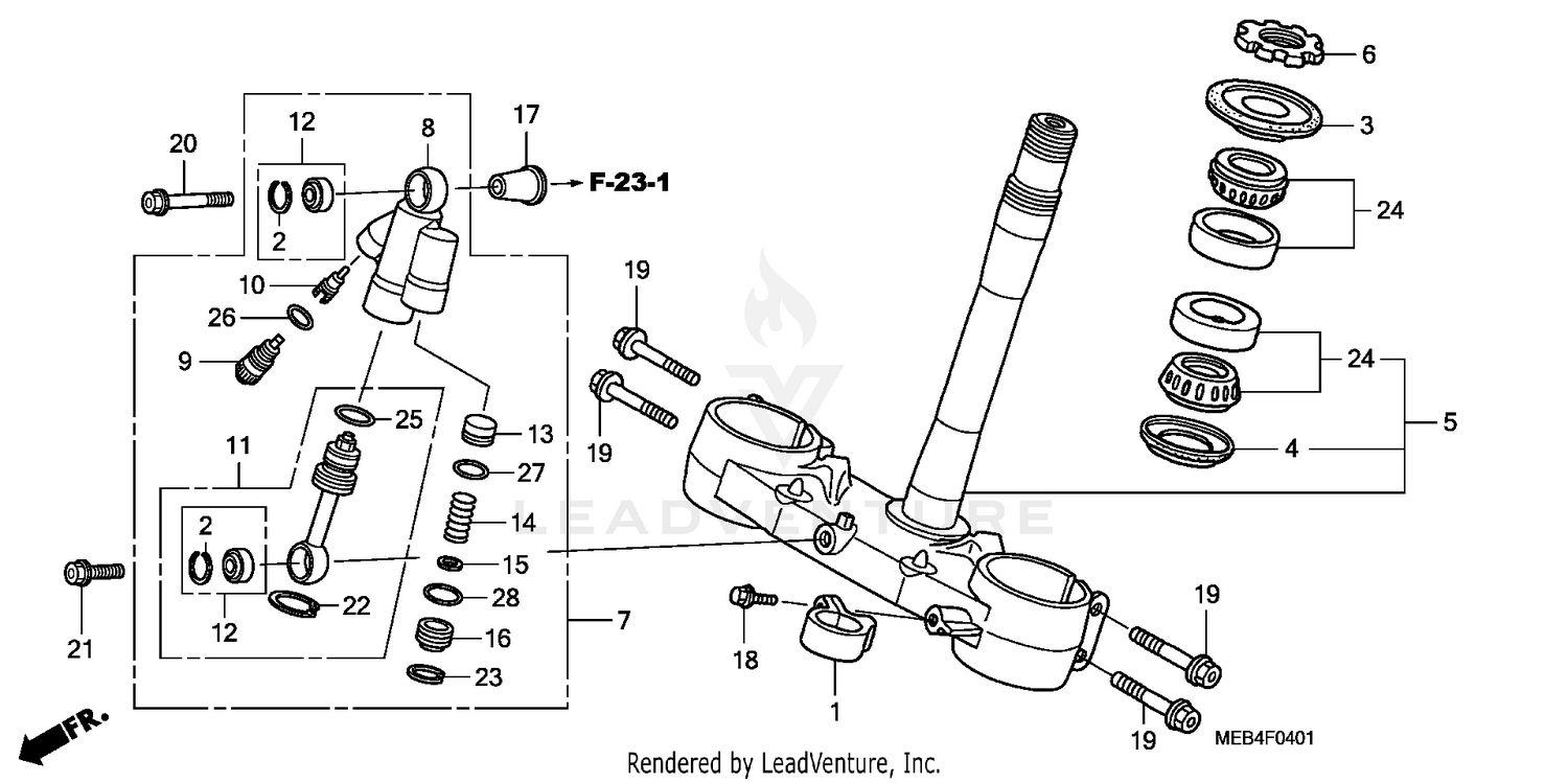 STEERING STEM ('08)