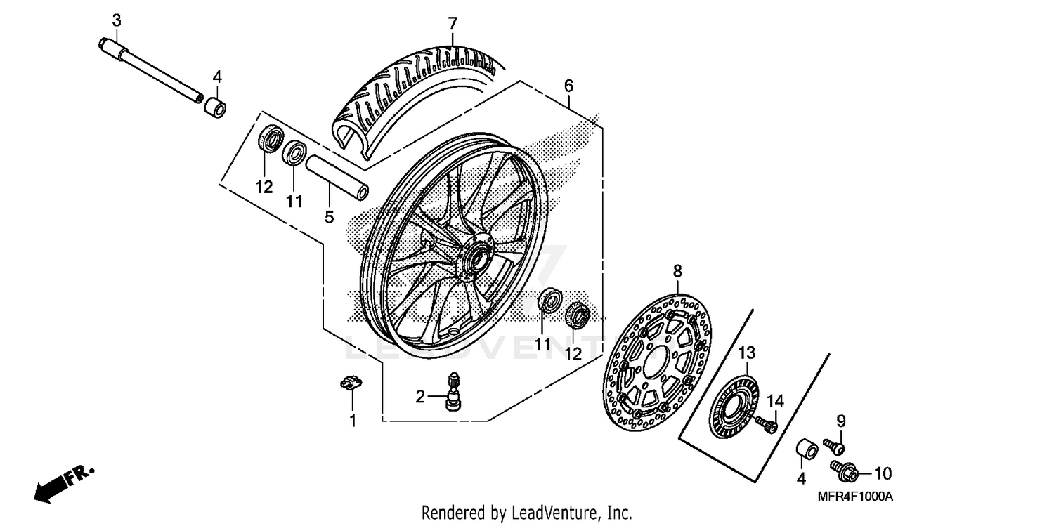 FRONT WHEEL