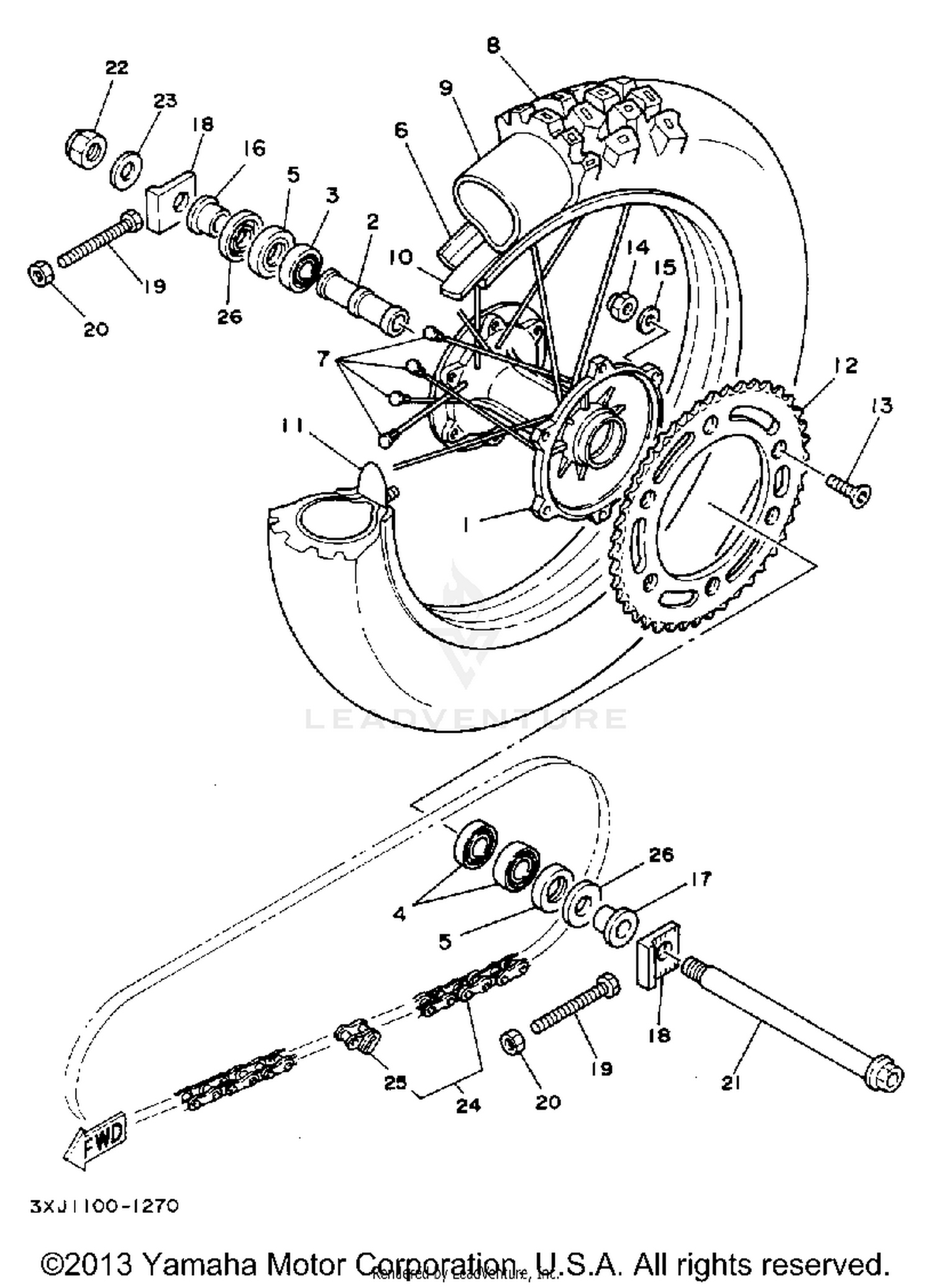 CRANKSHAFT + PISTON