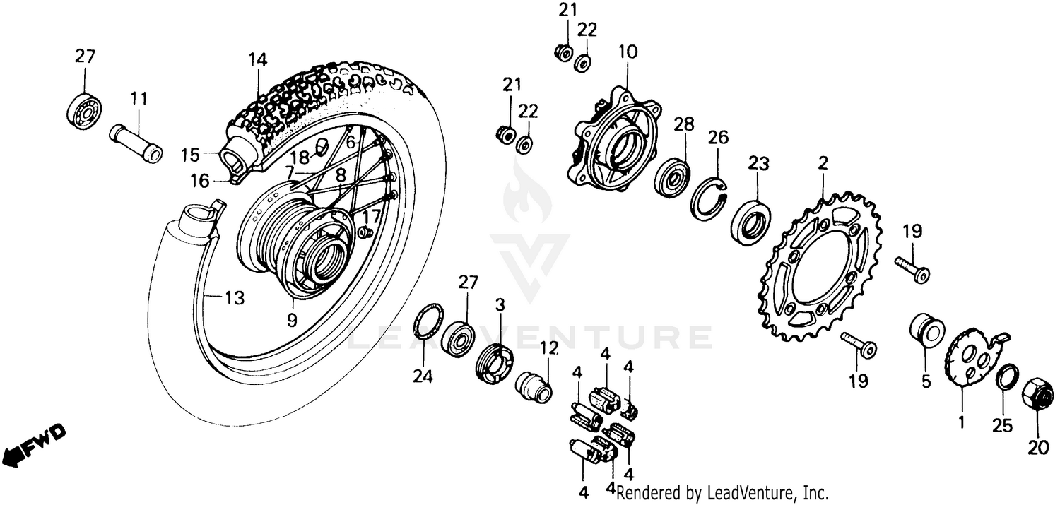 REAR WHEEL