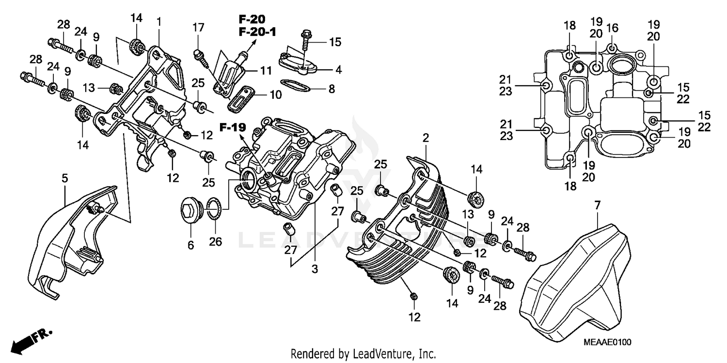 FRONT CYLINDER HEAD COVER