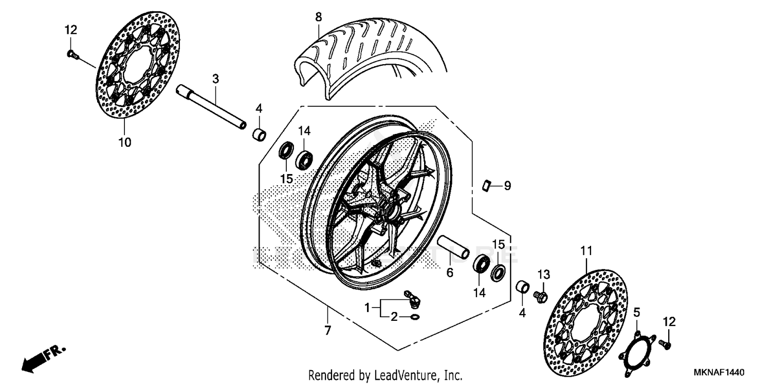 FRONT WHEEL