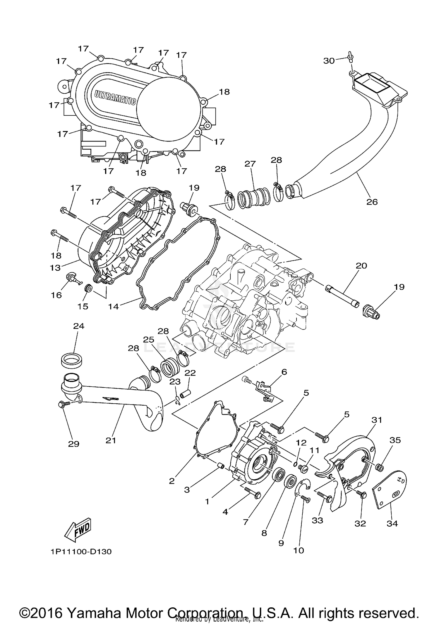 FRONT BRAKE MASTER CYLINDER (1)
