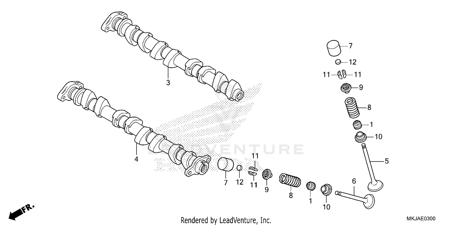 CAMSHAFT@VALVE
