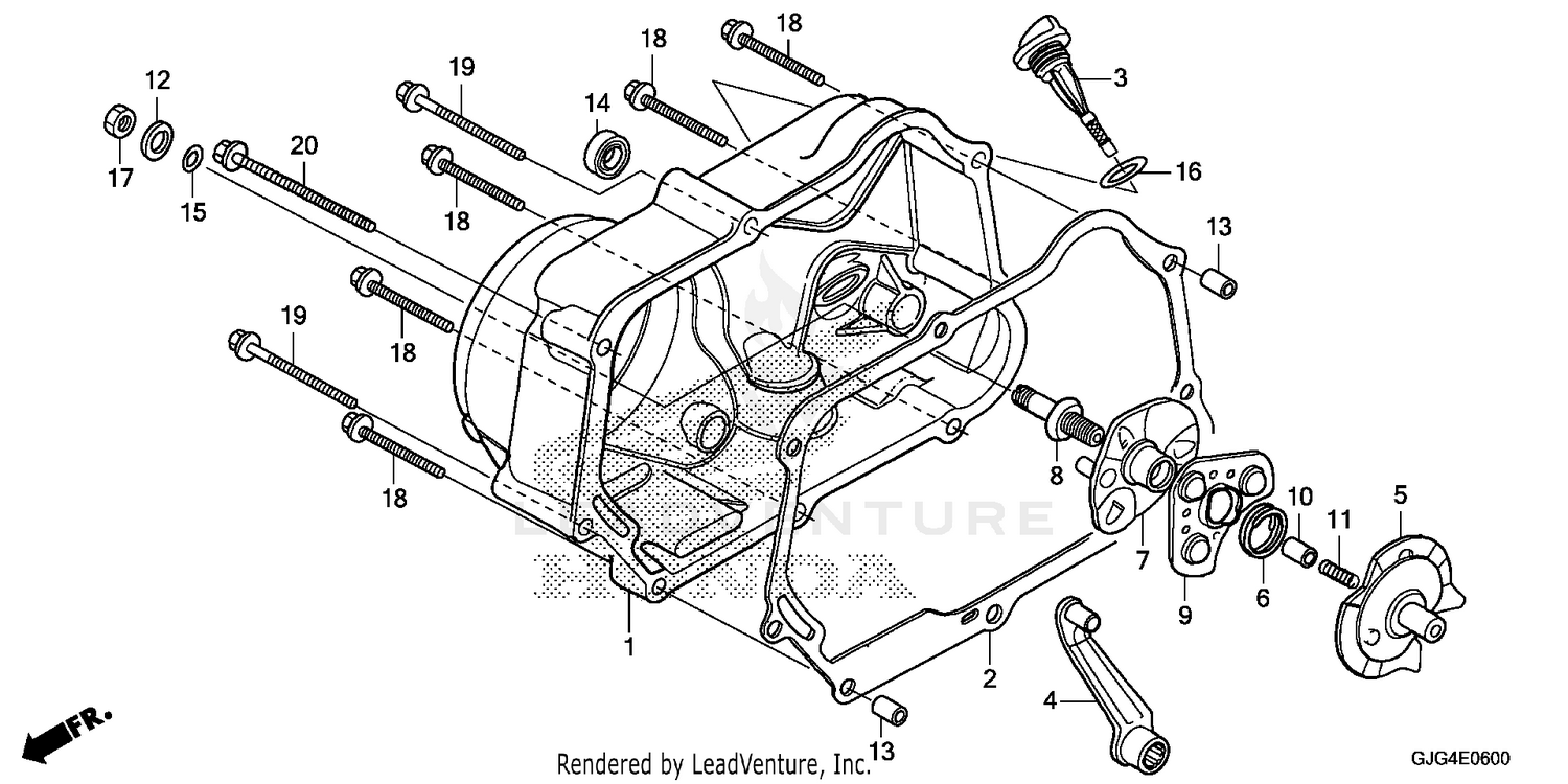 RIGHT CRANKCASE COVER