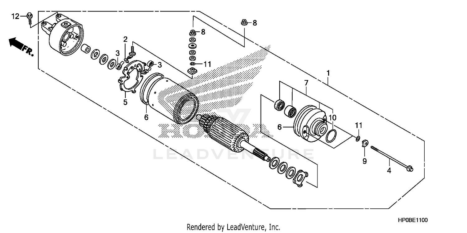 STARTING MOTOR